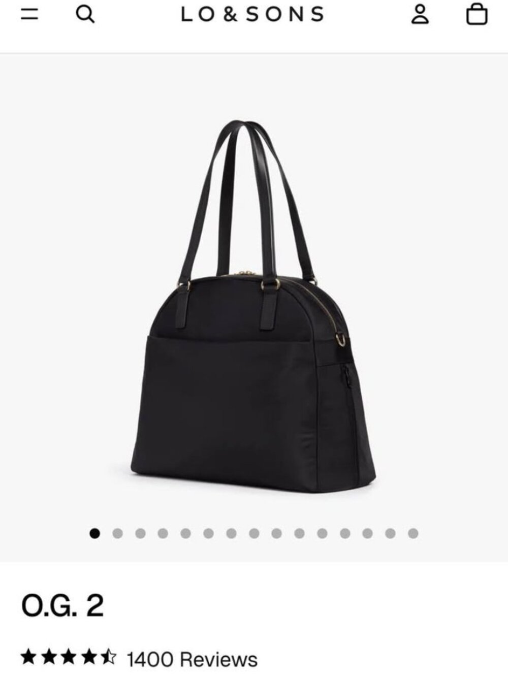 Lo & Sons O.G. 2 Laptop Bag